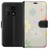 Plånboksfodral till OnePlus 10 Pro med fejdande blommor