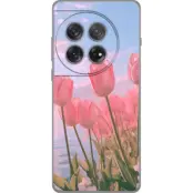 Mobilskal till OnePlus 12 med Rosa Tulpaner