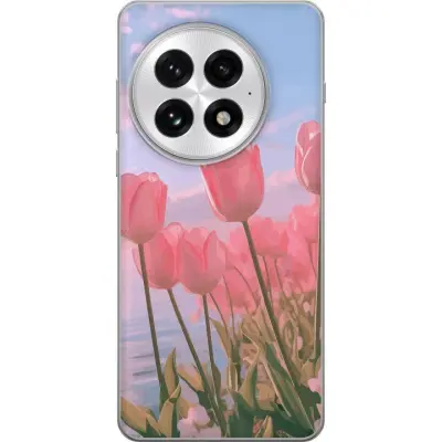 Mobilskal till OnePlus 13 med Rosa Tulpaner