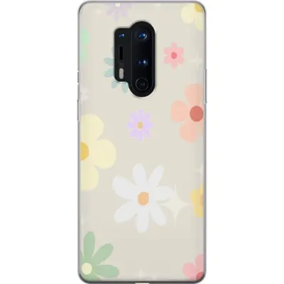 Mobilskal till OnePlus 8 Pro med fejdande blommor