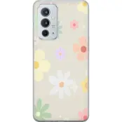 Mobilskal till OnePlus 9RT 5G med fejdande blommor
