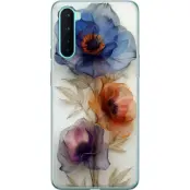 Mobilskal till OnePlus Nord med Silkesblommor