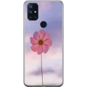 Mobilskal till OnePlus Nord N10 5G med Rosa blomma