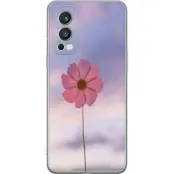 Mobilskal till OnePlus Nord 2 5G med Rosa blomma