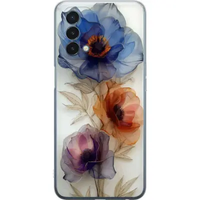 Mobilskal till OnePlus Nord N200 5G med Silkesblommor