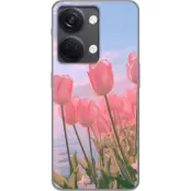 Mobilskal till OnePlus Nord 3 med Rosa Tulpaner