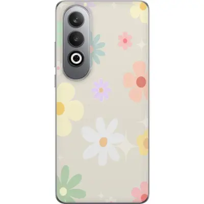 Mobilskal till OnePlus Nord CE4 med fejdande blommor