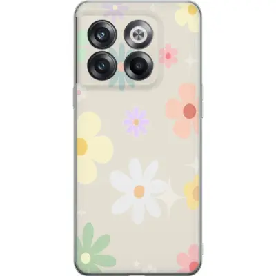 Mobilskal till OnePlus 10T med fejdande blommor