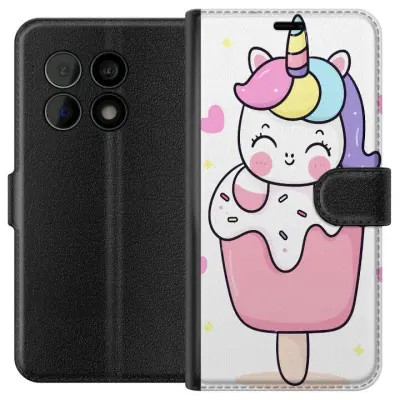 Plånboksfodral till OnePlus 10 Pro med Glad enhörning