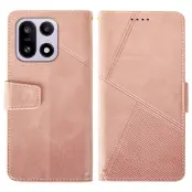 IDEWEI OnePlus 15 5G Plånboksfodral Calf Texture Konstläder - Rosa