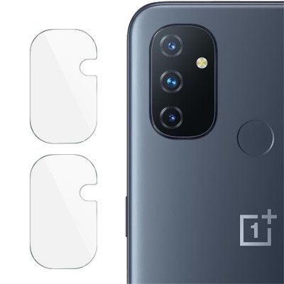 IMAK 2Pcs/Set Ultra Clear Linsskydd Härdat glas OnePlus Nord N100