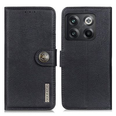 KHAZNEH OnePlus 10T 5G Plånboksfodral PU Läder - Svart
