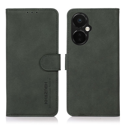 KhAZNEH OnePlus Nord CE 3 Lite Plånboksfodral Textured Flip - Grön