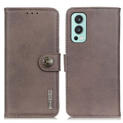 KHAZNEH Plånboksfodral OnePlus Nord 2 5G - Grå