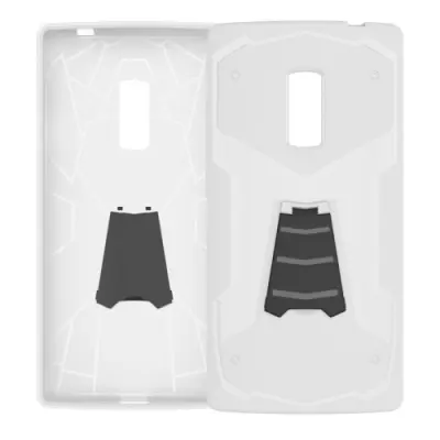 Kick-Stand Skal till OnePlus 2 - Vit