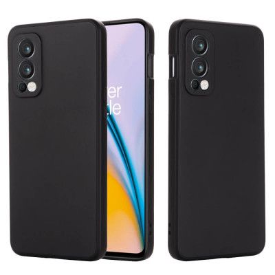 Liquid Silikon mobilskal till Oneplus Nord 2 5G - Svart