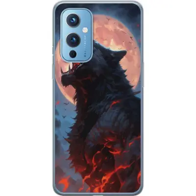 Mobilskal till OnePlus 9 med Ylande varg