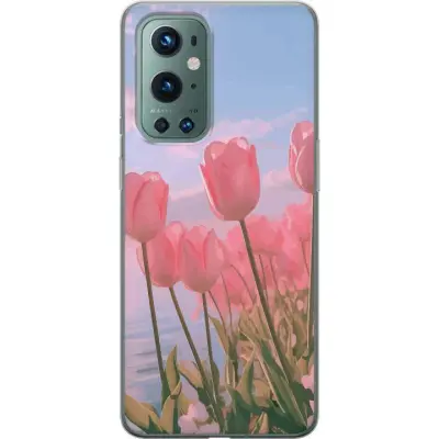 Mobilskal till OnePlus 9 Pro med Rosa Tulpaner