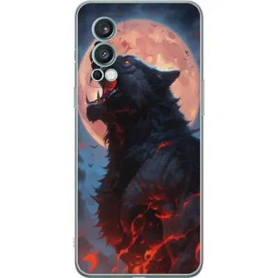 Mobilskal till OnePlus Nord 2 5G med Ylande varg