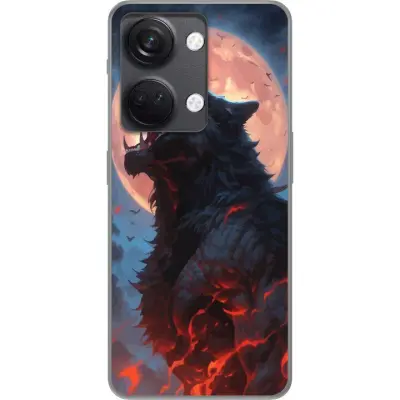 Mobilskal till OnePlus Nord 3 med Ylande varg