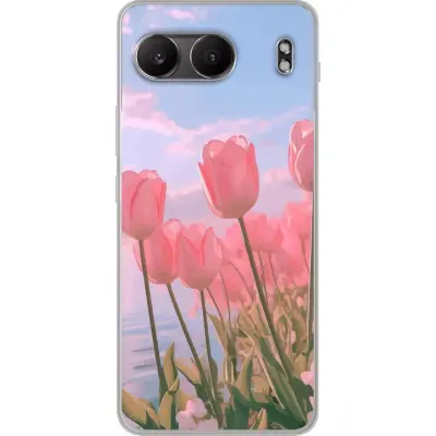 Mobilskal till OnePlus Nord 4 med Rosa Tulpaner