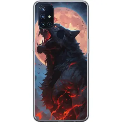 Mobilskal till OnePlus Nord N10 5G med Ylande varg