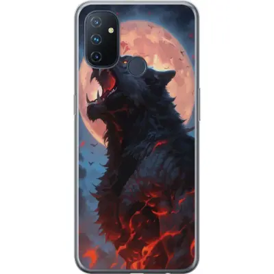 Mobilskal till OnePlus Nord N100 med Ylande varg