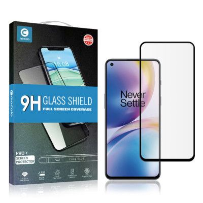 MOCOLO Härdat Glas Skärmskydd Oneplus Nord 2 5G - Svart
