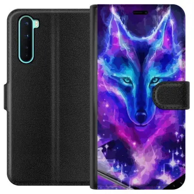Plånboksfodral till OnePlus Nord med Neon Varg