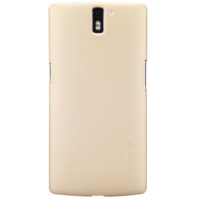 Nillkin Frosted Shield Skal till OnePlus One + Skärmskydd (Guld)