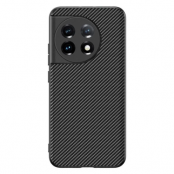 OnePlus 11 5G Mobilskal Carbon Fiber PU-Läder - Carbon