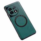 OnePlus 11 5G Mobilskal Magsafe PU-Läder - Grön