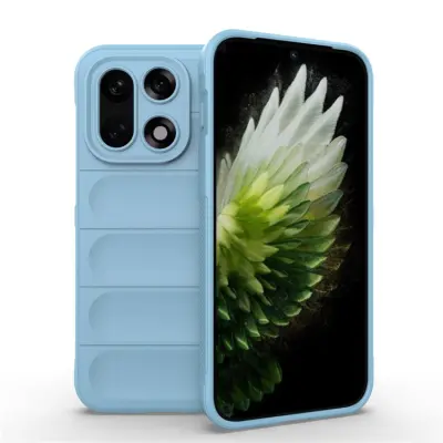 OnePlus 15 5G Mobilskal Anti-Drop Soft TPU Rugged - Blå (Babyblå)