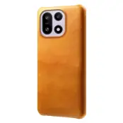 OnePlus 15 5G Mobilskal Calf Texture PU Läder (Orange)