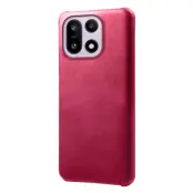 OnePlus 15 5G Mobilskal Calf Texture PU Läder (Rosa)