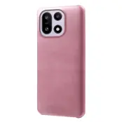 OnePlus 15 5G Mobilskal Calf Texture PU Läder (Roséguld)
