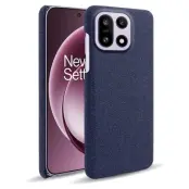 OnePlus 15 5G Mobilskal Cloth Texture Anti-Scratch (Blå)