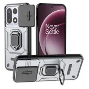 OnePlus 15 5G Mobilskal PC + TPU Kickstand (Grå)