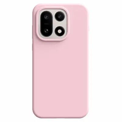 OnePlus 15 5G Mobilskal Silikon Skin-Friendly - Rosa (Ljusrosa)