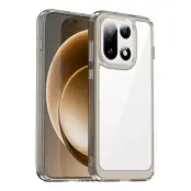 OnePlus 15 5G Mobilskal TPU + Acrylic Protective (Transparent Grå)