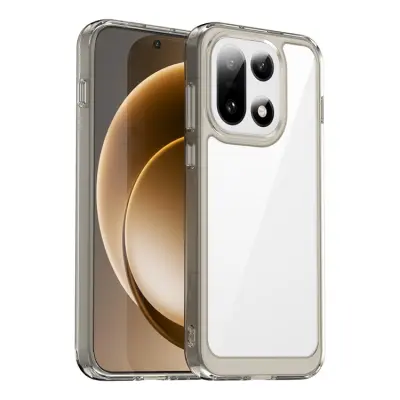 OnePlus 15 5G Mobilskal TPU + Acrylic Protective (Transparent Grå)