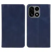 OnePlus 15 5G Plånboksfodral Calf Strong PU Läder (Blå)