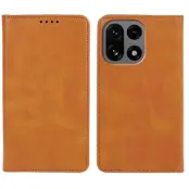 OnePlus 15 5G Plånboksfodral Calf Strong PU Läder (Khaki)