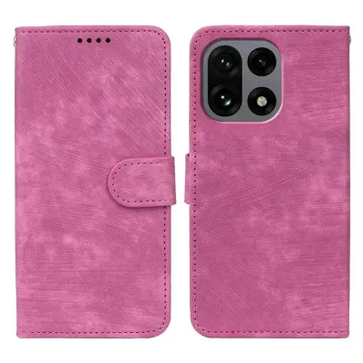 OnePlus 15 5G Plånboksfodral Striped Texture Läder (Ros)