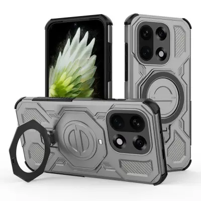 OnePlus 15 5G Mobilskal Plast Shockproof - Grå (Grå)