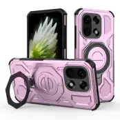 Mobilskal till OnePlus 15 5G Plast Stötsäker Med Kickstand - Rosa (Rosa)
