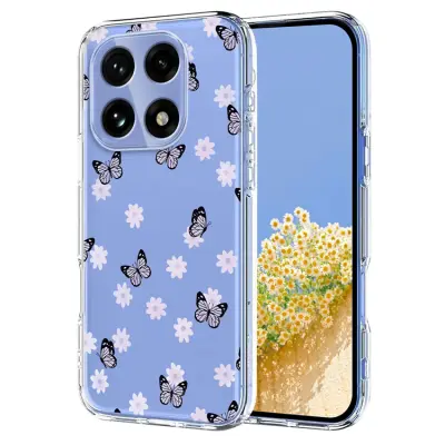 OnePlus 15 Mobilskal Butterfly Floral Pattern (Fjärilar)