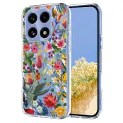 Mobilskal till OnePlus 15 Butterfly Floral Pattern (Lilies)