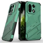 Mobilskal till OnePlus 15 PC + TPU Shockproof Kickstand - Grön (Grön)