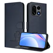 OnePlus 15 Plånboksfodral Panda Imprint RFID Blocking (Blå)